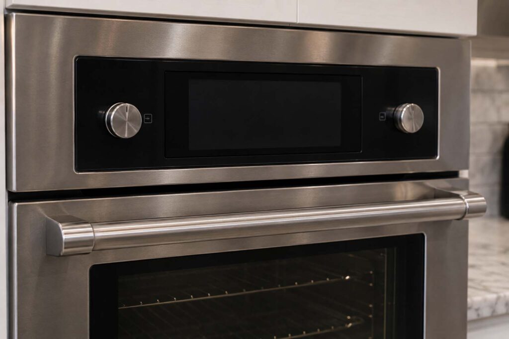 Viking oven won't turn on with a dark control panel display